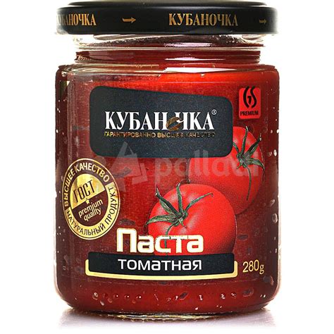 Томатная паста Кубаночка 280г ст/б 1/12 купить за 186 руб. с доставкой ...
