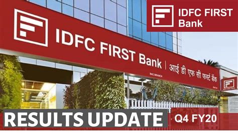 Idfc First Bank Q4 2020 Result First Profit By Idfc First Bank Youtube