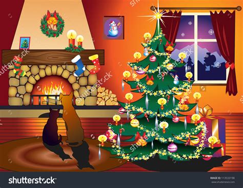 Free Living Room Christmas Clipart 20 Free Cliparts Download Images