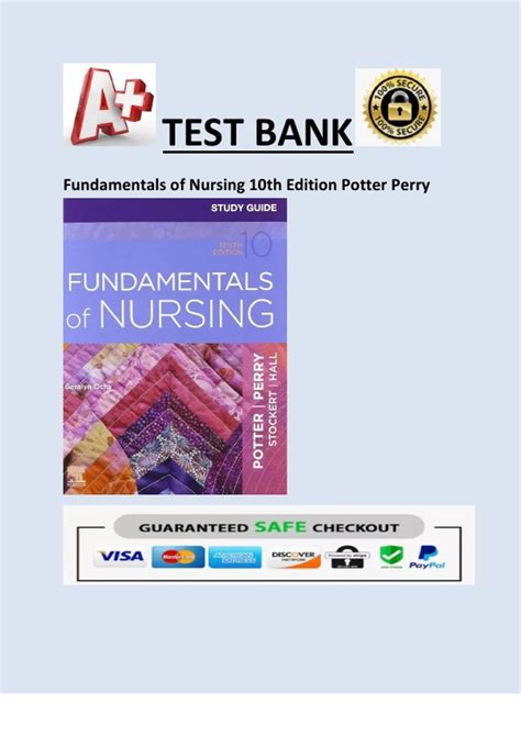 Potter And Perry Fundamentals Of Nursing 8th Edition 3
