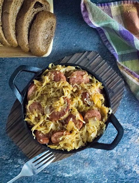 Kielbasa and Sauerkraut - Fox Valley Foodie