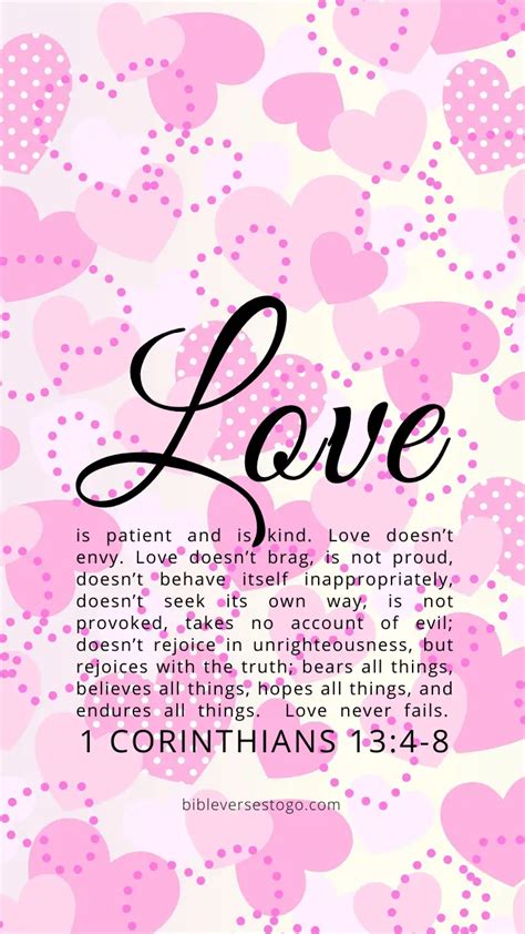 Valentine 1 Corinthians 134 8 Encouraging Bible Verses