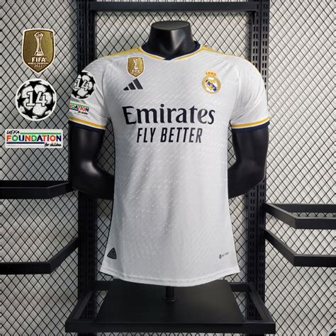 Real Madrid R M Camisa De Futebol Jogador Casa Camisa De Futebol