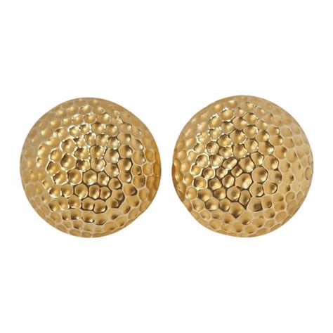 Pair Of Yellow Gold Earrings - Earrings | Antikeo