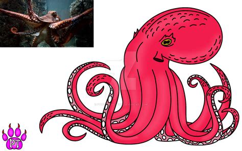 Giant Pacific Octopus by PTsCreatureVerse on DeviantArt