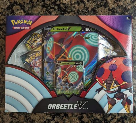 Pokémon Orbeetle V Box TCG Factory Sealed 2 Evolving Skies 1 Cosmic