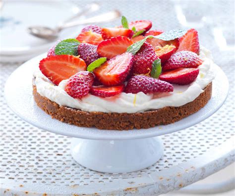 Tarte Sans Cuisson Aux Fraises Et Speculoos Cookidoo A Plataforma