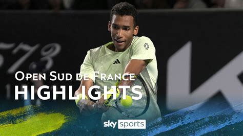 Open Sud de France: Felix Auger-Aliassime avoids upset against Arthur ...