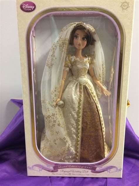 Disney Store Limited Edition Le Tangled Wedding Rapunzel 17 Doll 18000 Tangled Wedding