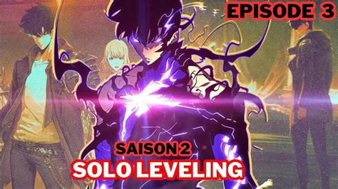 Solo leveling saison 2 épisode 3 Un donjon infranchissable YouTube