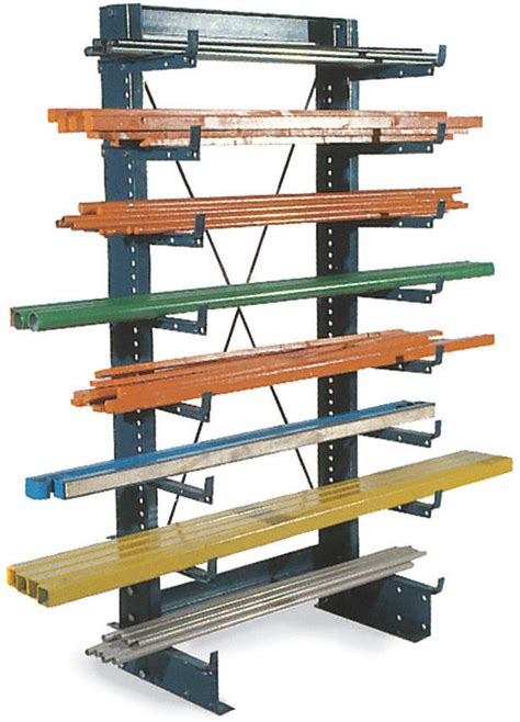 916739 9 76 316 14 Arm 1750 Lb Capacity Steel Horizontal Bar Rack