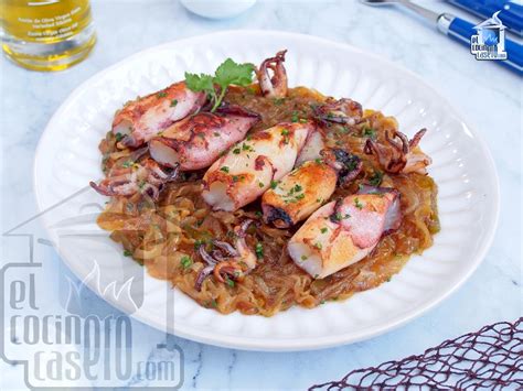 Chipirones Encebollados El Cocinero Casero Pescados Y Mariscos