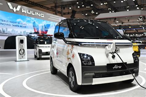 Wuling Menampilkan Beragam Special Display Air Ev Di Ajang Pameran