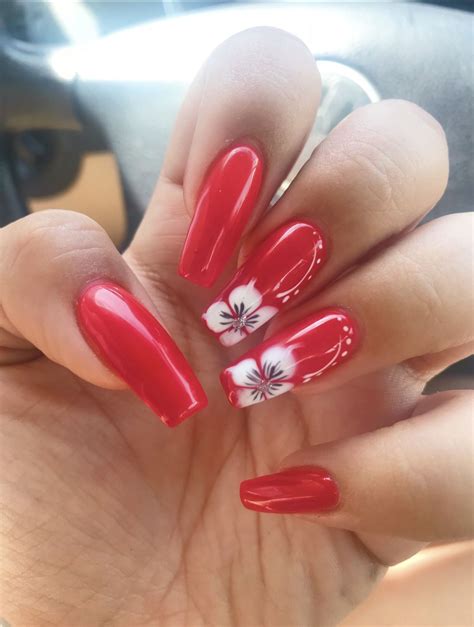 Get Ready To Flaunt Some Bold Red Acrylic Nail Designs In