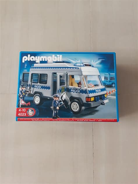 PLAYMOBIL 4023 Police Van, Hobbies & Toys, Toys & Games on Carousell