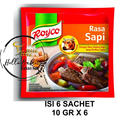 Jual KALDU SAPI ROYCO ISI 6 SACHET / KALDU BUBUK / KALDU SAPI / ROYCO ...