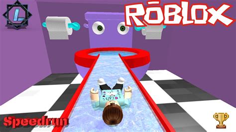 Roblox Speedrun Escape Evil Toilet Obby Min Ludaris Youtube