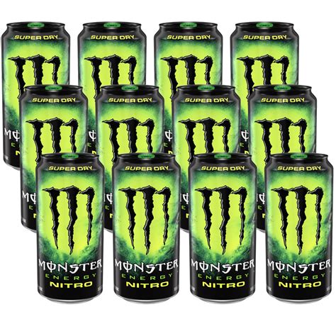 Monster Energy Nitro Super Dry 12x500ml Energy Cans NL