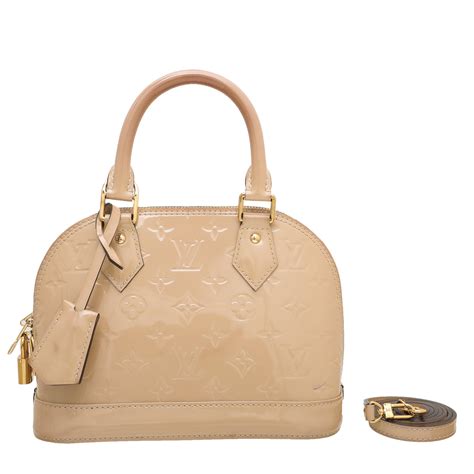Louis Vuitton Dune Monogram Vernis Alma Bb Bag The Closet
