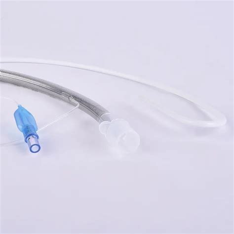 CE ISO Reinforced Tracheostomy Tube Cuffed And Non Cuff Plain