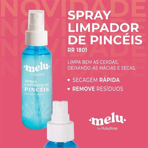 Spray Limpador De Pinc Is Melu By Ruby Rose Imagine Tudo Isso