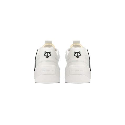 خرید کفش لژدار نیکد ولف سفید Naked Wolfe White پرداخت درب منزل کتونی باز