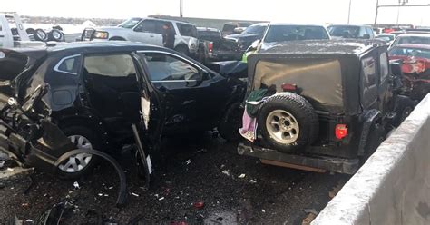 80 100 Car Pileup On Icy 6th Avenue On 114