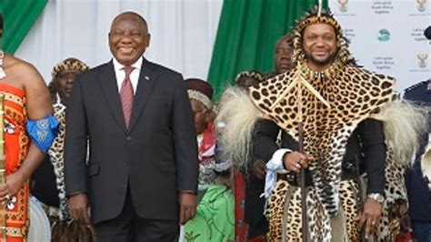 President Ramaphosa Proclaims King Misuzulu As His King