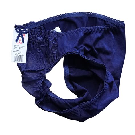 Wonder Wave Navy Panties Womens Bikini Intimate Under Wear Lingerie PNT EBay