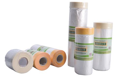 Covering Painting Film Painting Masking Film Speedy Film Masking Tape Pre Taped Film And