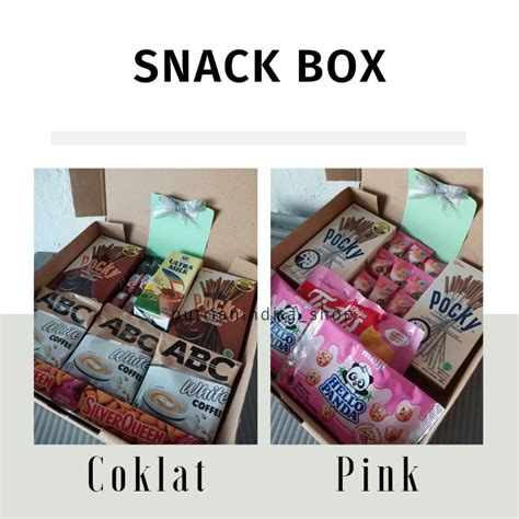 Jual Snack Box T Box Hampers Birthday Hadiah Wisuda Ulang Tahun Murah Meriah Shopee Indonesia