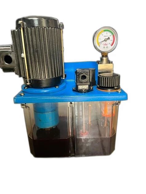 Mild Steel Motorized Lubrication System Cnc Lubraction Pump