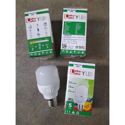 Jual Lampu Bohlam Led 5w Kapsul Laku Laku T Bulb SNI Shopee Indonesia