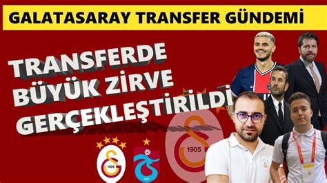 TRANSFERDE BÜYÜK ZİRVE I İcardi sıcak gelişme I Galatasaray Transfer