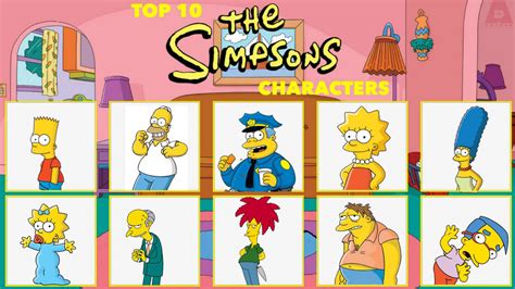 My Top 10 Favorite The Simpsons Characters by lucasmsoares948 on DeviantArt