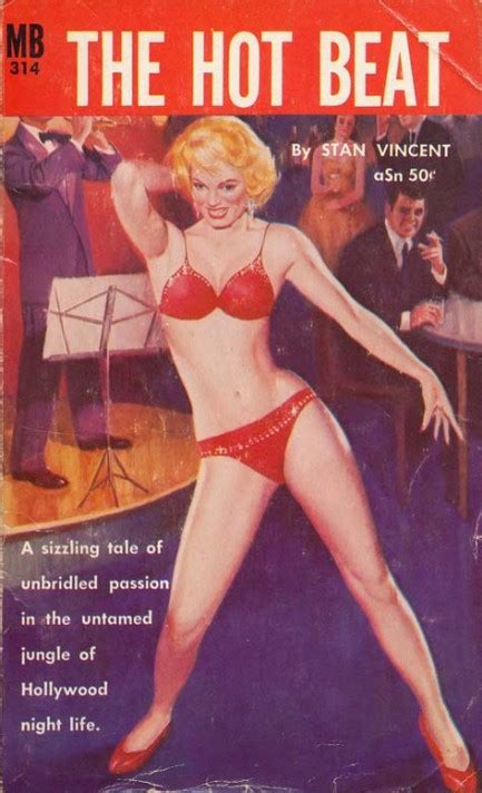 Pulp International Assorted Paperback Covers Featuring Burlesque Dancers