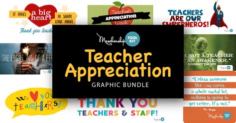 Resource — Teacher Appreciation Graphics Membership Toolkit