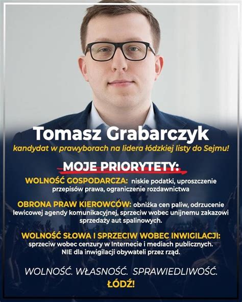 Tomasz Grabarczyk On Twitter Przez Lata Pracy Dla Konfederacji I