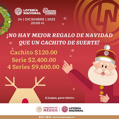 Sorteo Gordo de Navidad 2023 24 de diciembre Lotería Nacional