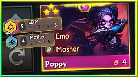 Edm Bounces Star Poppy Trounces Teamfight Tactics Set