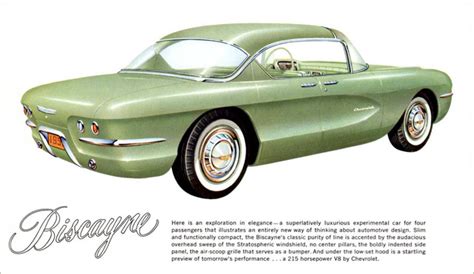 Concept Classic 1955 Chevrolet Biscayne Xp 37 Chuck Jordan S Motorama Mobile Had A Better