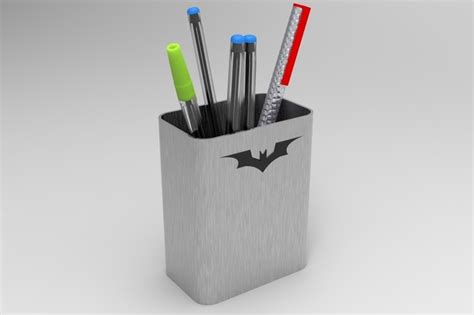 3d Printed Pen Holder Stand By Mirson3dprint Pinshape