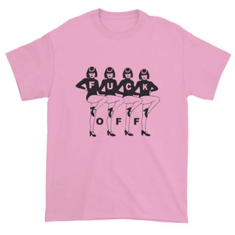 Fuck Off Woman Dance Short Sleeve T Shirt