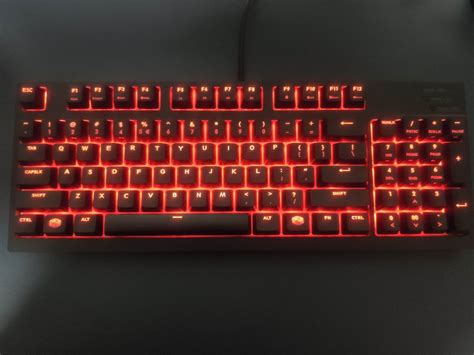 Cooler Master Pro M RGB Mechanical Gaming Keyboard, Computers & Tech ...