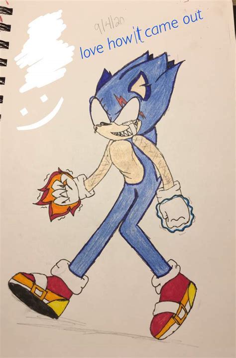 Colored Sonic and drawing Amy | Sonic the Hedgehog! Amino