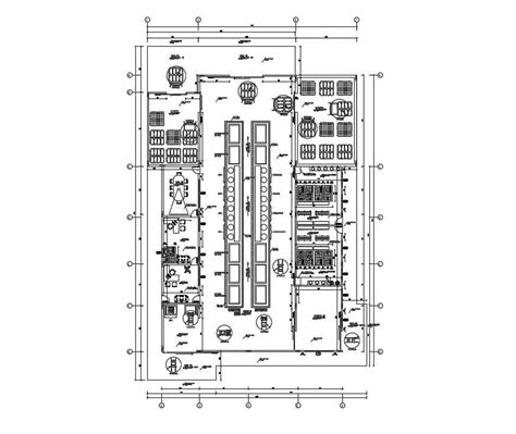 Factory Layout Design In Dwg File Cadbull