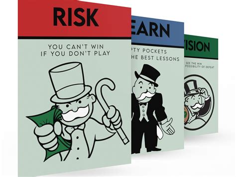 Monopoly Poster Design Bundle Monopoly Art Extra Large Art Etsy