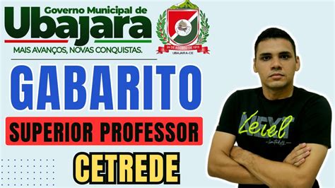 UBAJARA GABARITO EXTRAOFICIAL MATEMÁTICA NÍVEL SUPERIOR