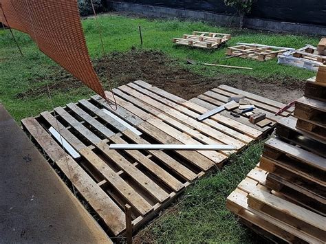 Diy Wooden Pallets Garden Deck Plan Wood Pallet Furniture