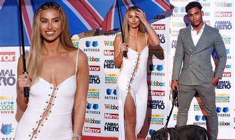 Ferne McCann Sizzles In White Jumpsuit As She Reunites With Jordan